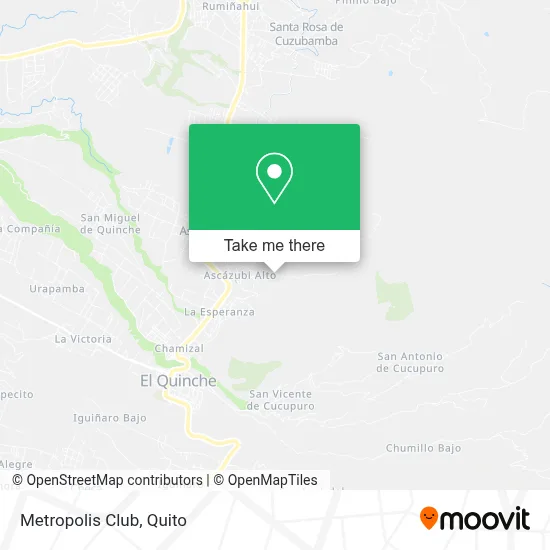 Metropolis Club map