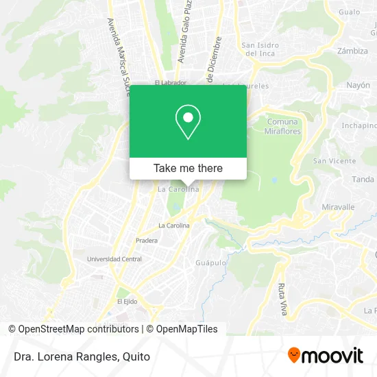 Dra. Lorena Rangles map