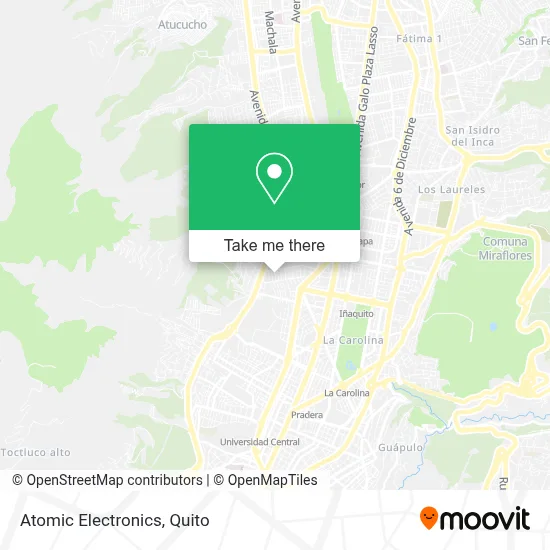 Atomic Electronics map
