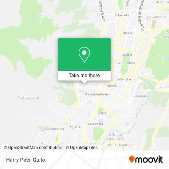 Harry Pets map