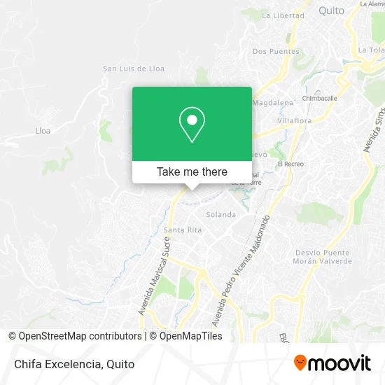 Chifa Excelencia map