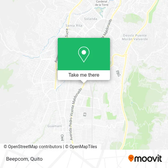 Beepcom map
