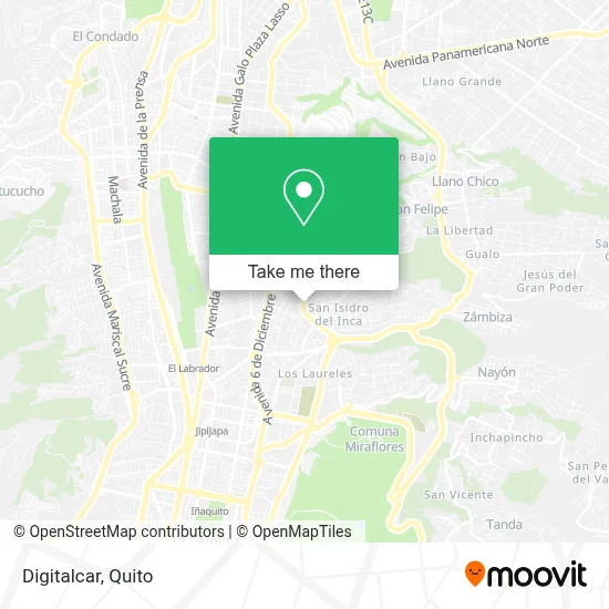 Digitalcar map