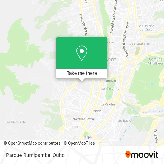 Parque Rumipamba map