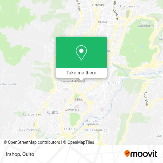 Irshop map