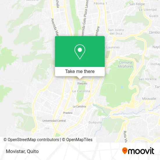 Movistar map
