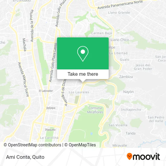 Ami Conta map