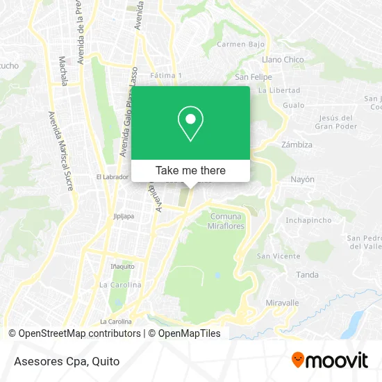 Asesores Cpa map