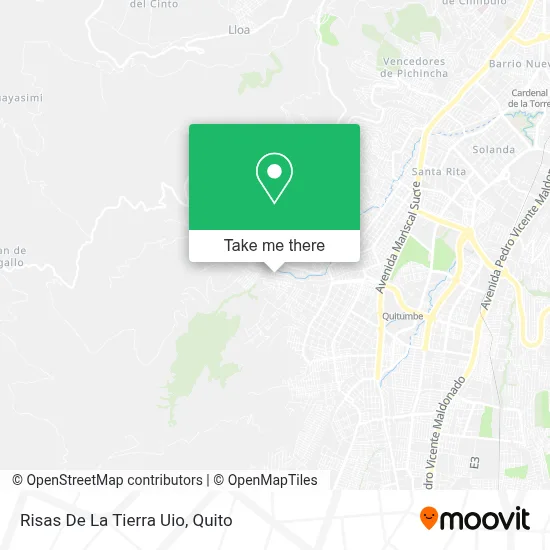 Risas De La Tierra Uio map
