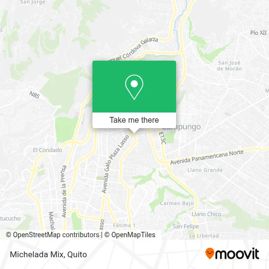 Michelada Mix map