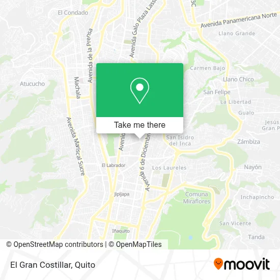 El Gran Costillar map