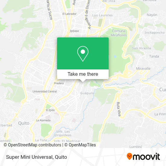Super Mini Universal map