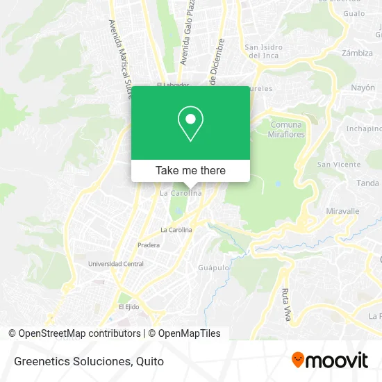 Greenetics Soluciones map
