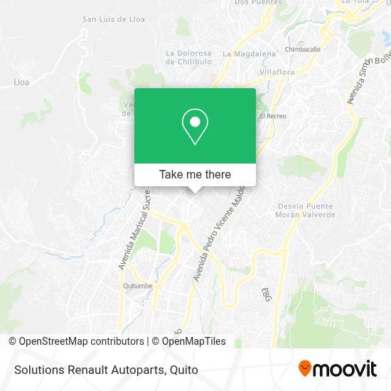 Solutions Renault Autoparts map