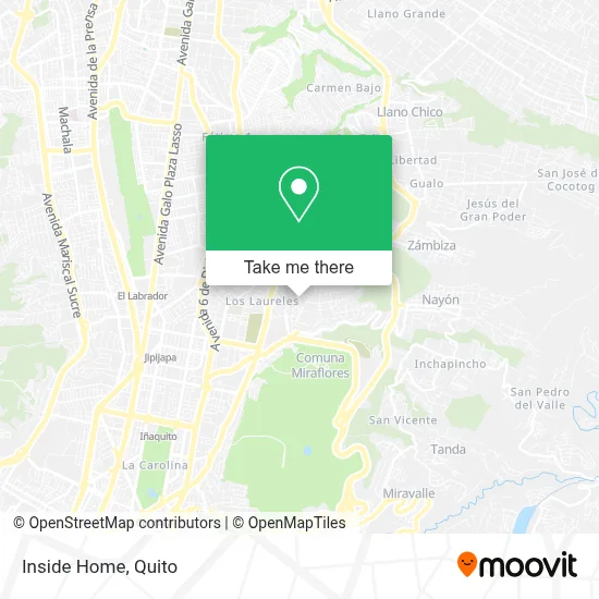 Inside Home map