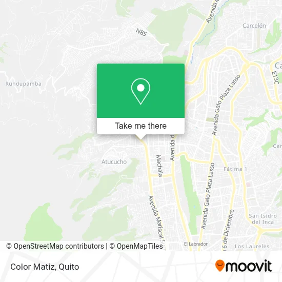 Color Matiz map