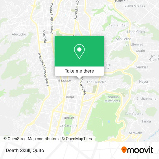 Death Skull map
