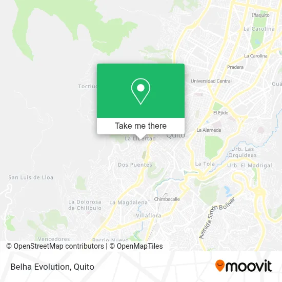 Belha Evolution map