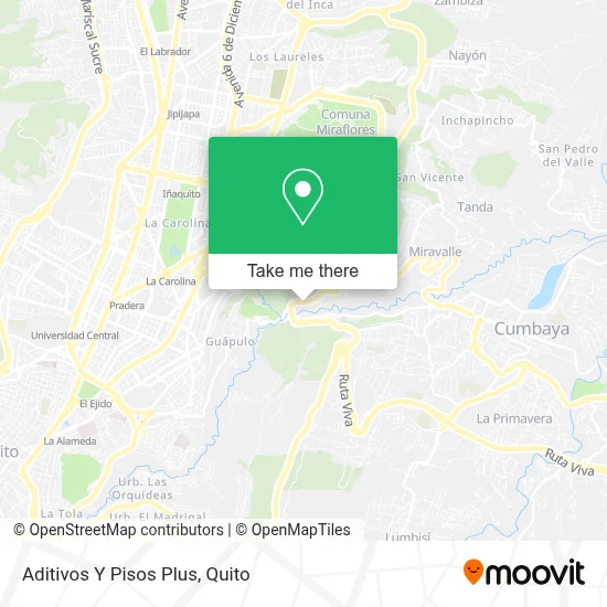 Aditivos Y Pisos Plus map