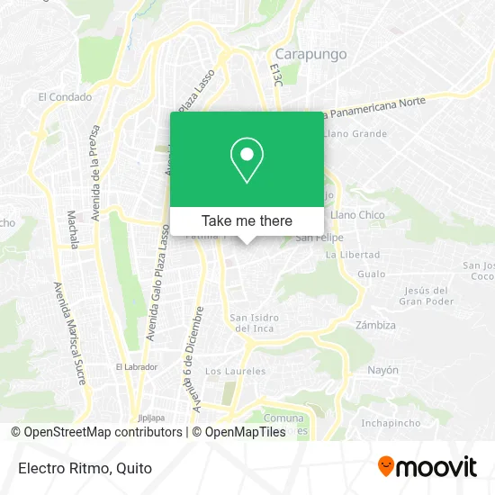 Electro Ritmo map