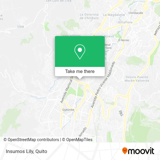 Insumos Lily map