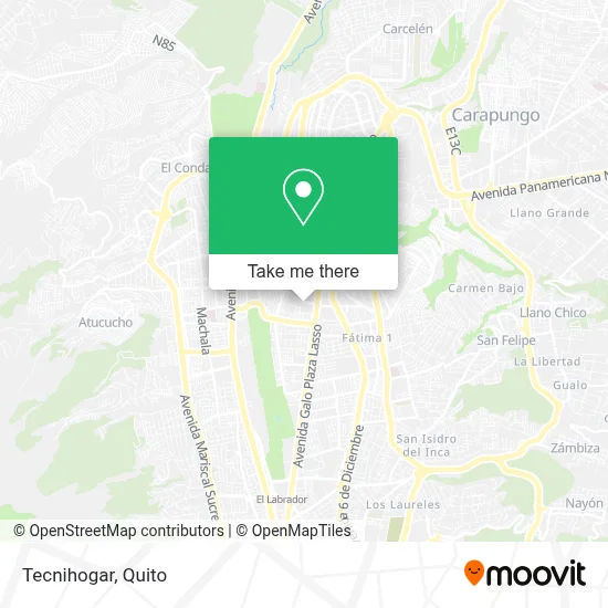 Tecnihogar map