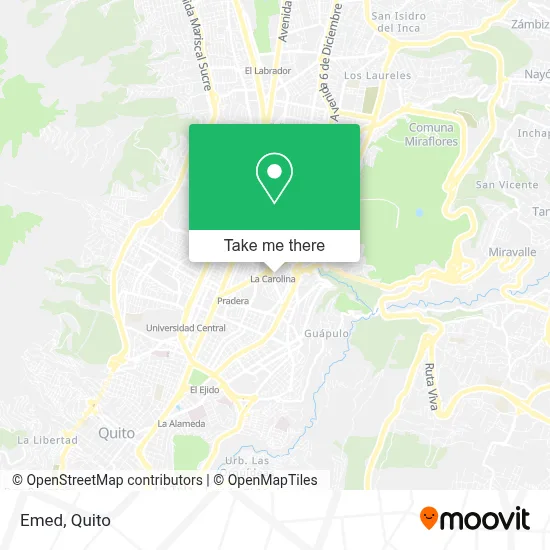 Emed map