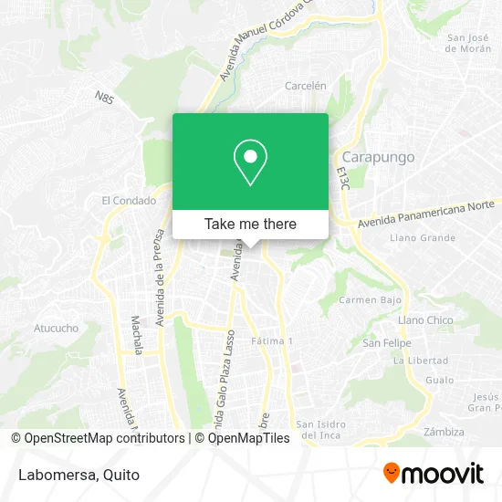 Labomersa map