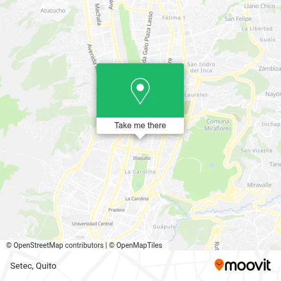 Setec map