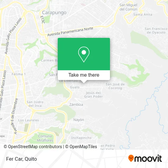 Fer Car map
