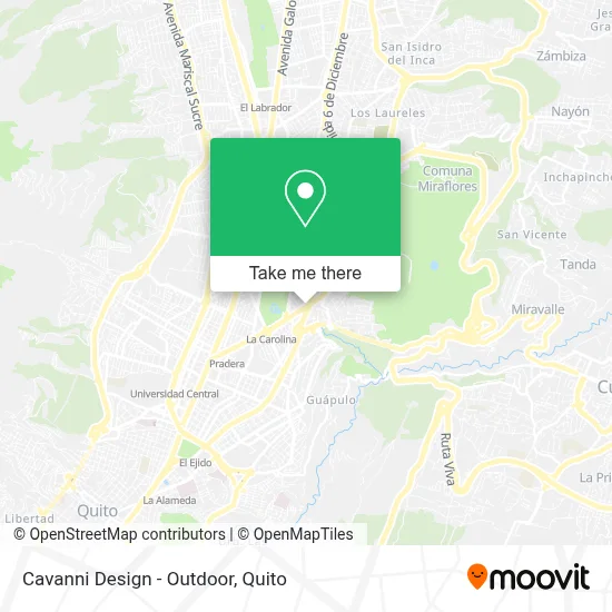 Cavanni Design - Outdoor map