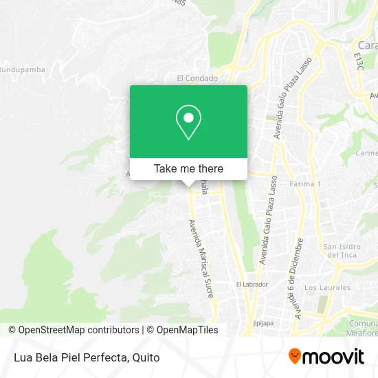 Lua Bela Piel Perfecta map