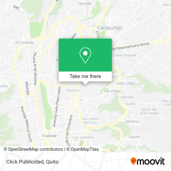Click Publicidad map
