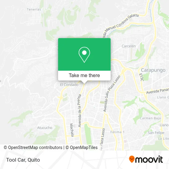 Tool Car map