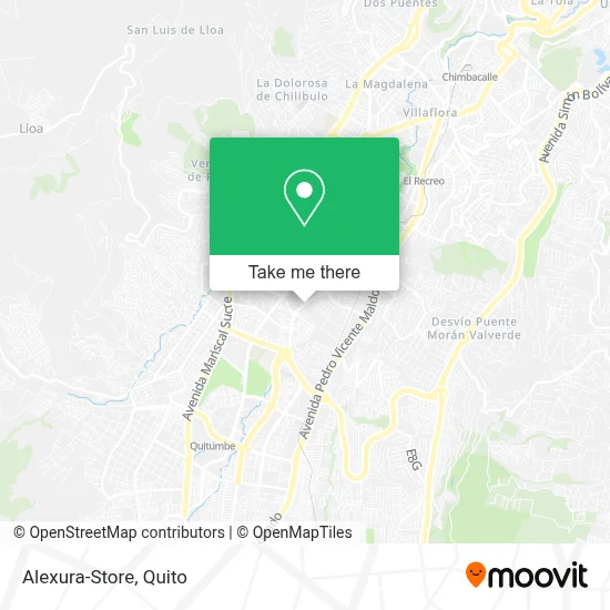 Alexura-Store map