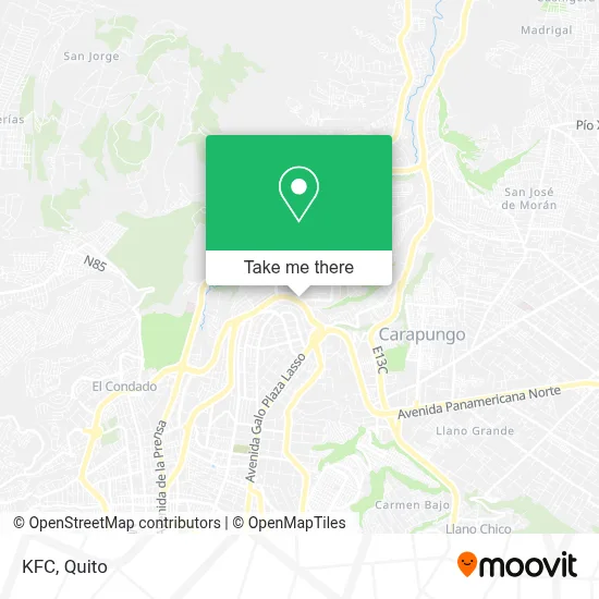 Kfc map