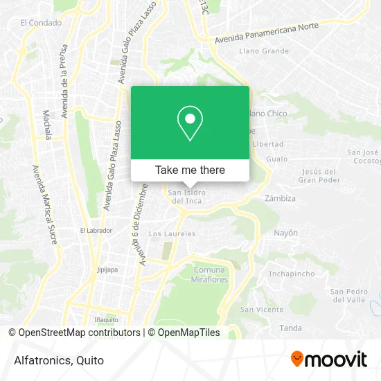 Alfatronics map
