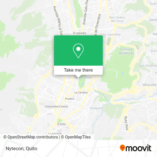 Nytecon map