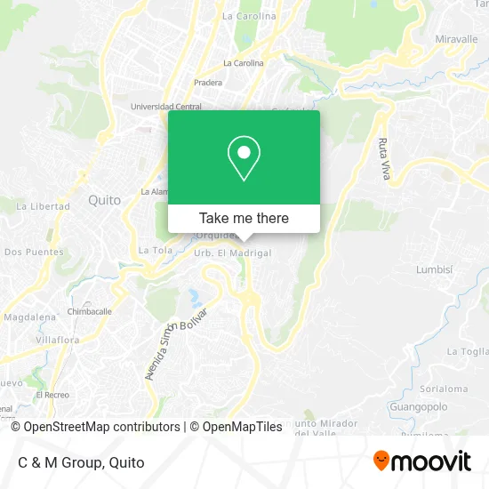 C & M Group map