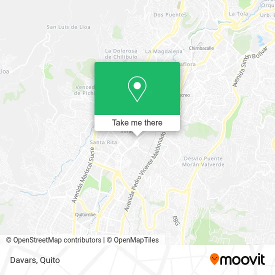 Davars map