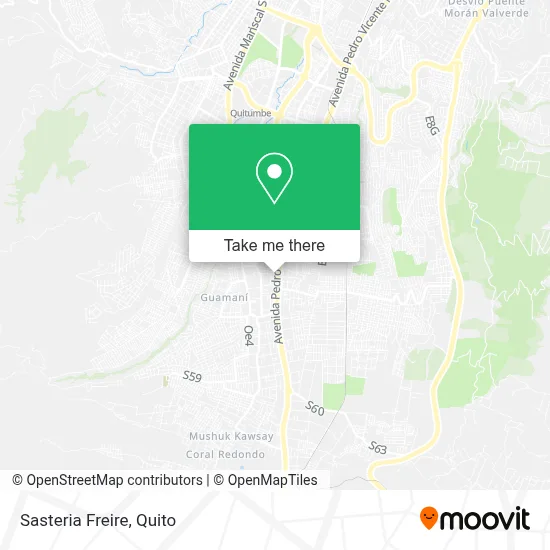 Sasteria Freire map