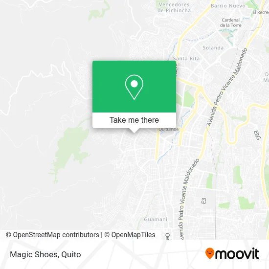Magic Shoes map