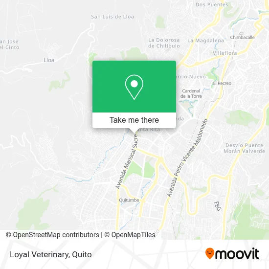 Loyal Veterinary map