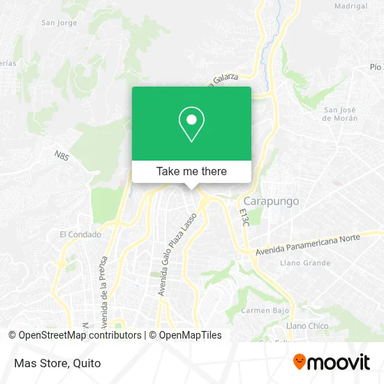 Mas Store map