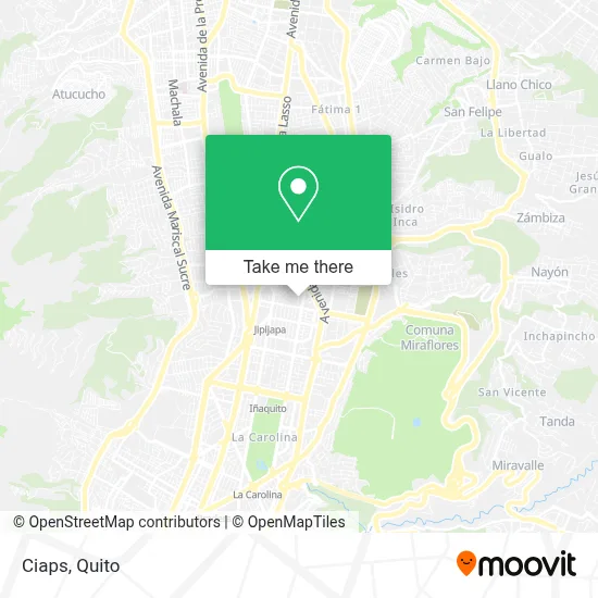 Ciaps map