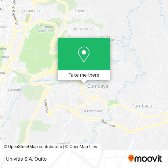 Univitis S.A map