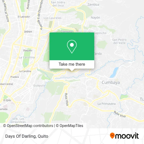 Days Of Darling map