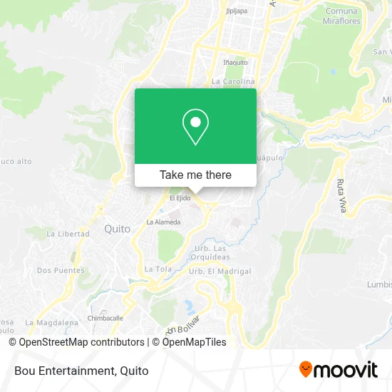 Bou Entertainment map