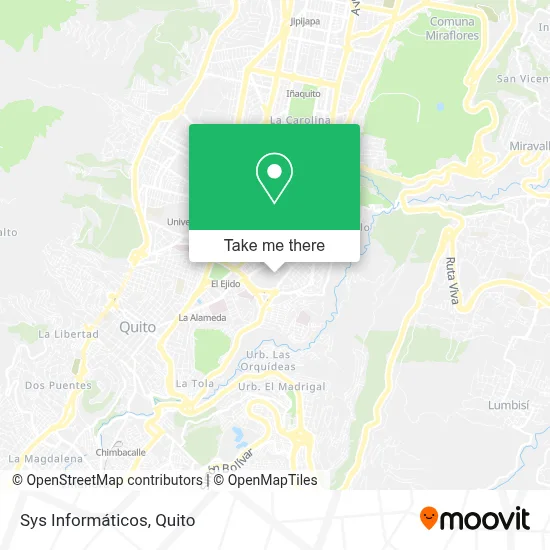 Sys Informáticos map