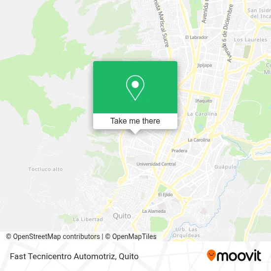 Fast Tecnicentro Automotriz map